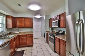 Microwave, oven, stovetop