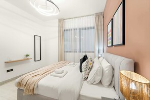 1 bedroom, desk, iron/ironing board, WiFi