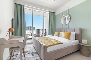 1 bedroom, desk, iron/ironing board, WiFi