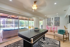 Games room - Heated Saltwater Pool < 2 Mi to Yacht Club Beach! (Cape Coral)