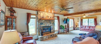 Furnished Deck, Black Hills View: 'Lazy U' Retreat