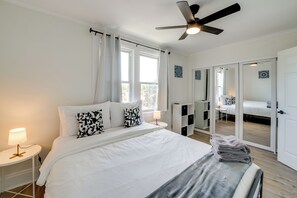 3 chambres, fer et planche à repasser, accès Internet, draps fournis