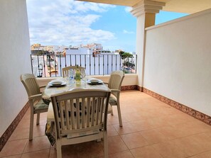 Outdoor dining - Bahia La Caleta - Apartment for rent (La Caleta)