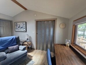 TV connectée, cheminée