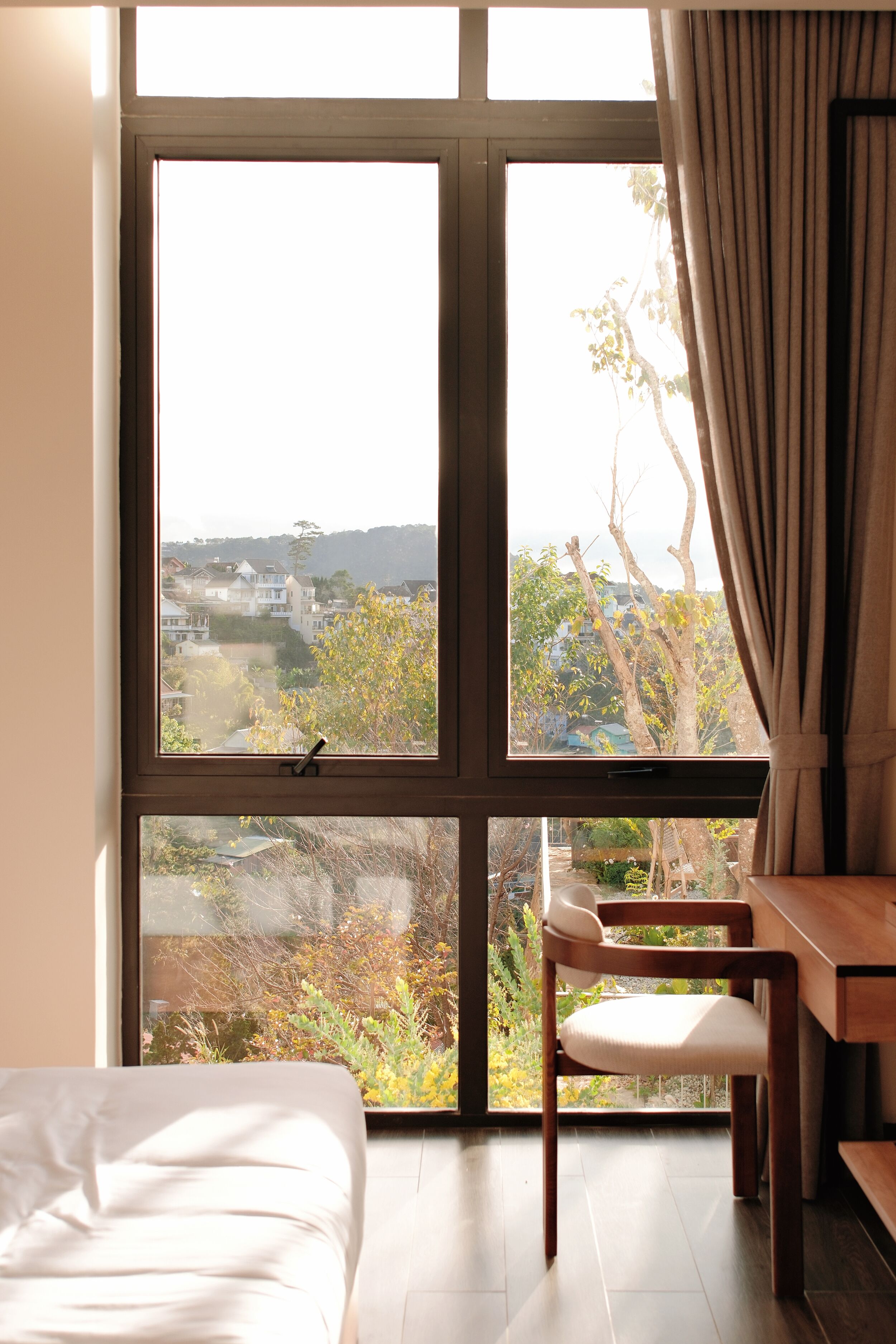 Double Room, Mountain View | Premium bedding, pillowtop beds, minibar, in-room safe