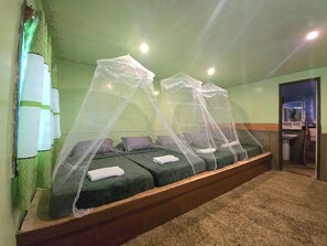 Family Quadruple Room, Partial Ocean View | Free WiFi - Isla Echague (El Nido)