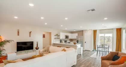 Golf Course, Mountain Views & Warm Amber Lights Desert Oasis