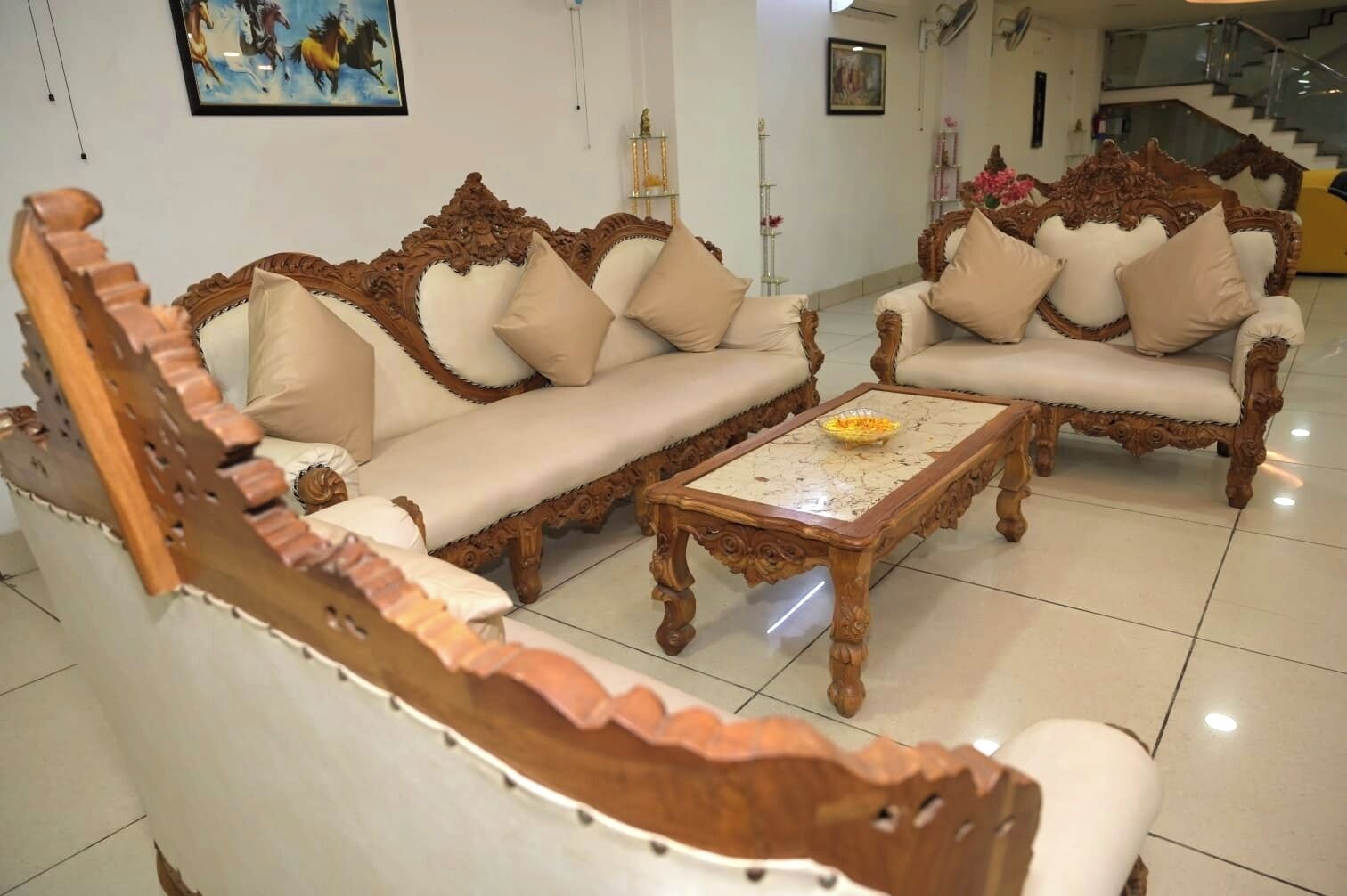 Sitzecke in der Lobby