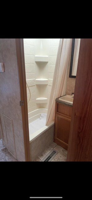 Towels, soap, toilet paper