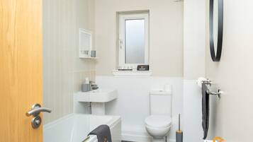 Shower, hair dryer
