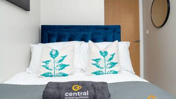 2 soverom, strykejern/-brett og wi-fi (inkludert)