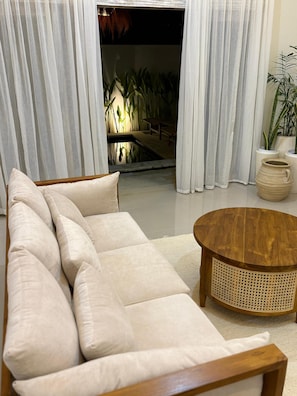 Villa Classic, 2 camere da letto, non fumatori, piscina privata | Soggiorno