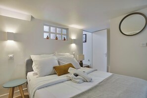 公寓 | 2 間睡房、手提電腦工作空間、熨斗/熨衫板、床單