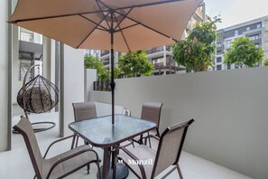 Luksusleilighet, terrasse | Terrasse/patio