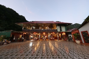 Façade de l’hébergement