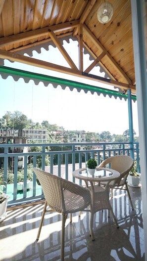 Vue depuis l’hébergement