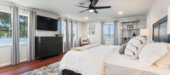 Lakefront Home w/ Dock, Game Room & Hot Tub | Ponderosa Peninsula by AvantStay