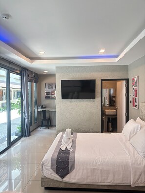 1 soverom, internettilgang og sengetøy