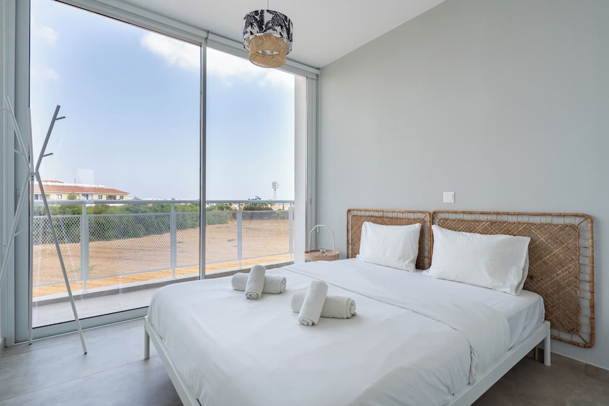 City view - 2BR Apartment (B2-2) | Premium bedding, individually decorated, individually furnished