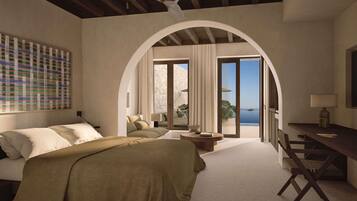 Premium bedding, free minibar, individually decorated
