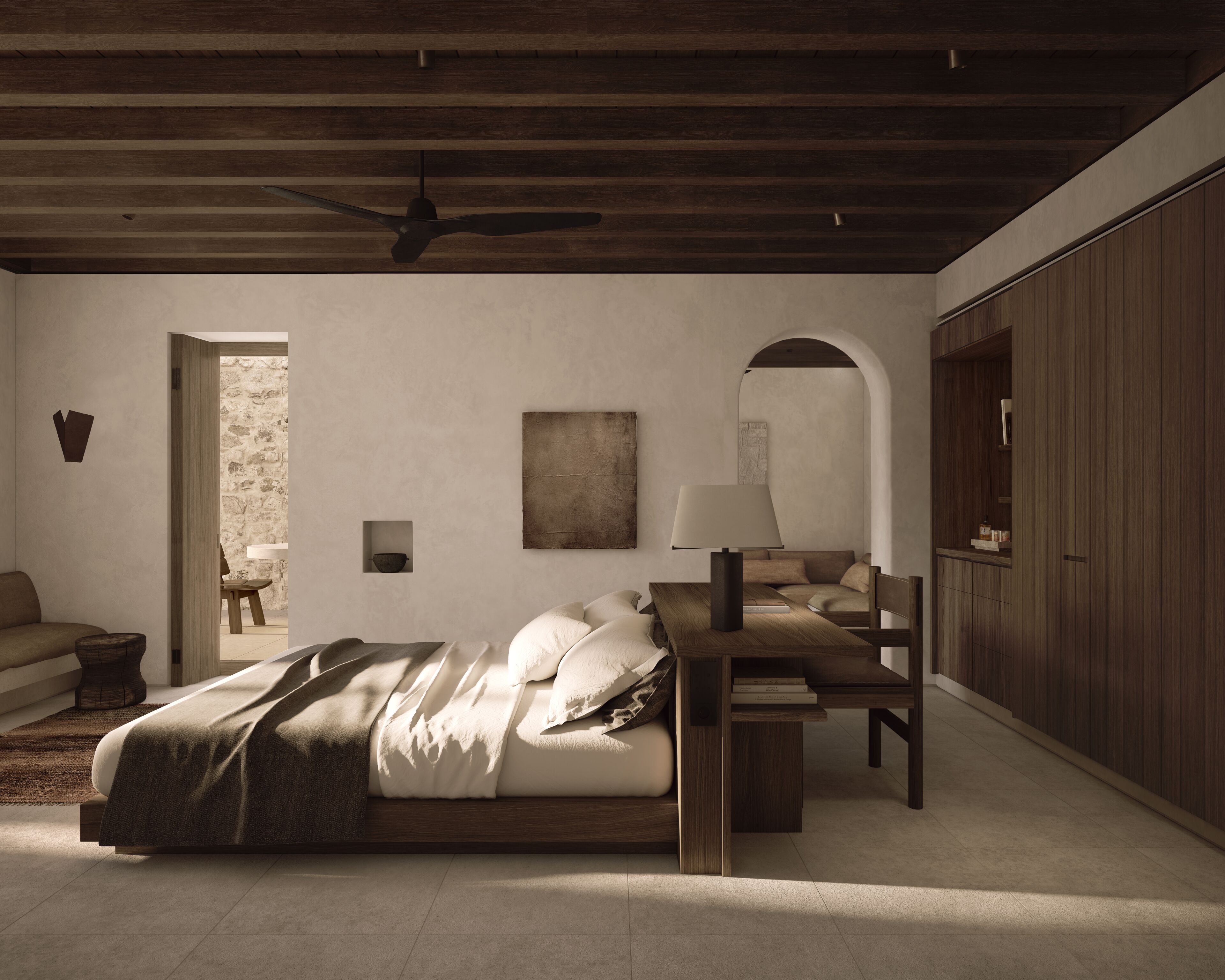 Suite, 1 Bedroom, Terrace, Garden View