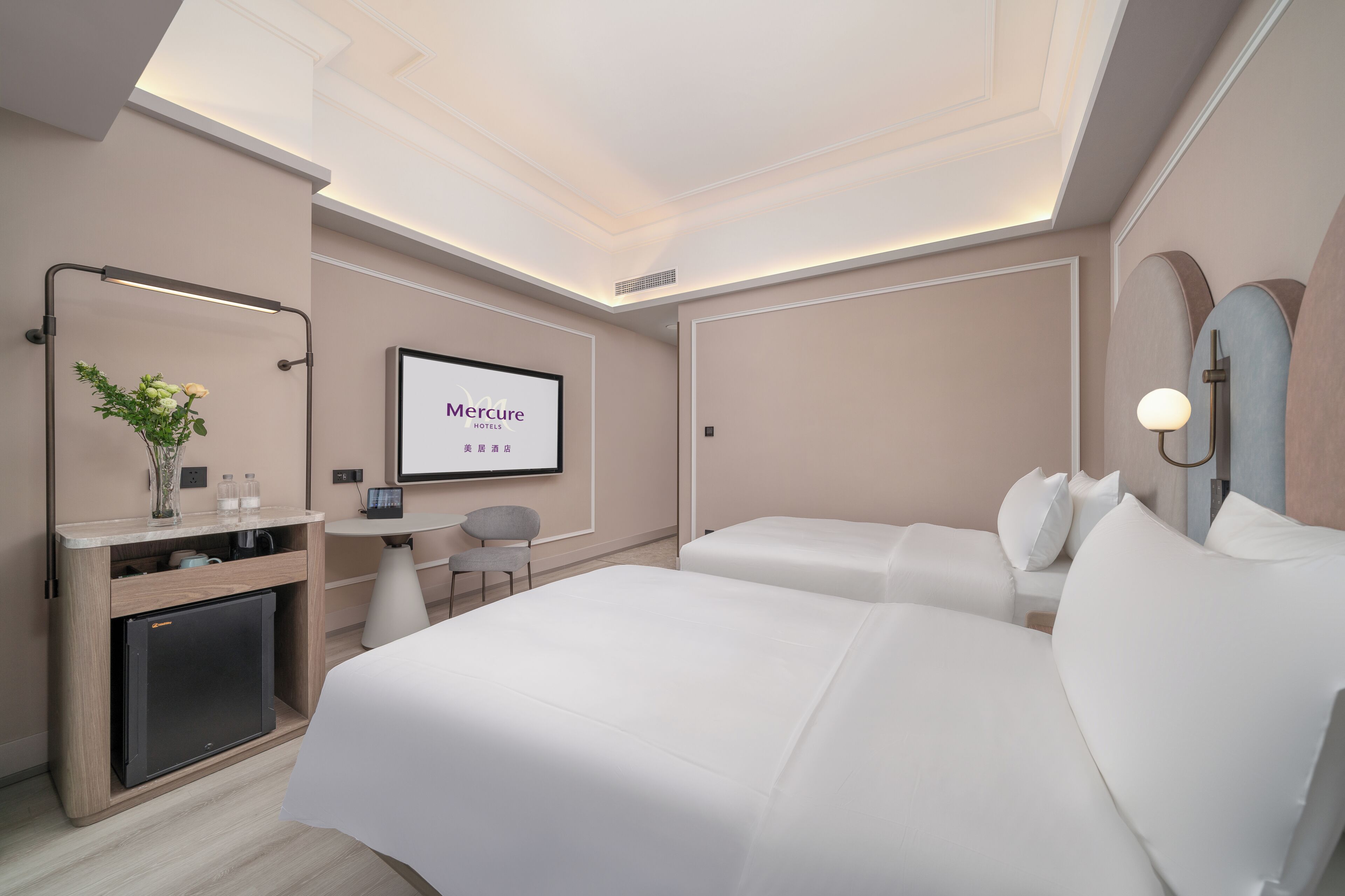 Executive kamer, 2 eenpersoonsbedden