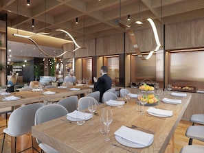 Breakfast area