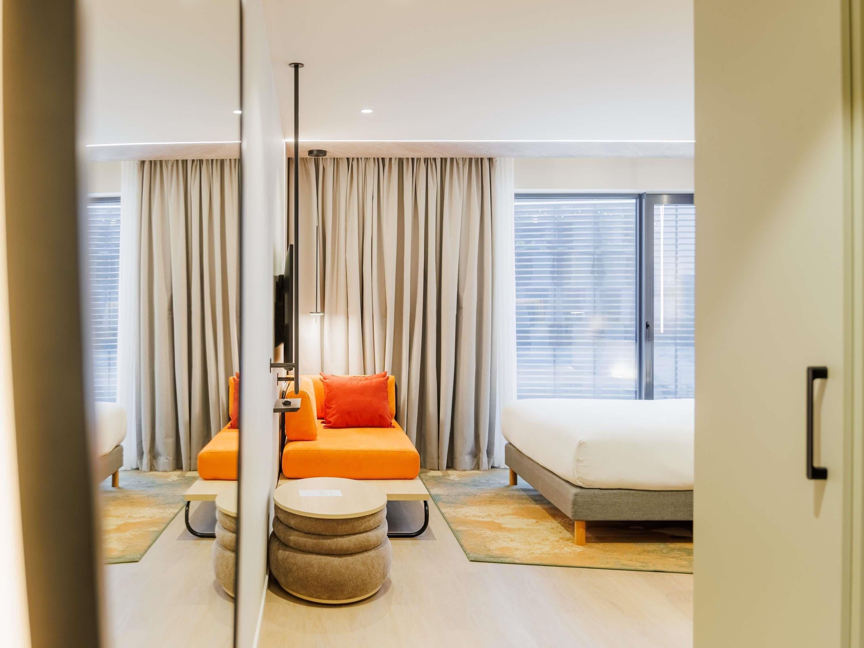 Minibar, in-room safe, desk, blackout curtains