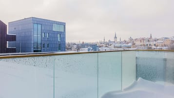 Standard Room, 1 King Bed, Terrace | Minibar, in-room safe, desk, blackout curtains