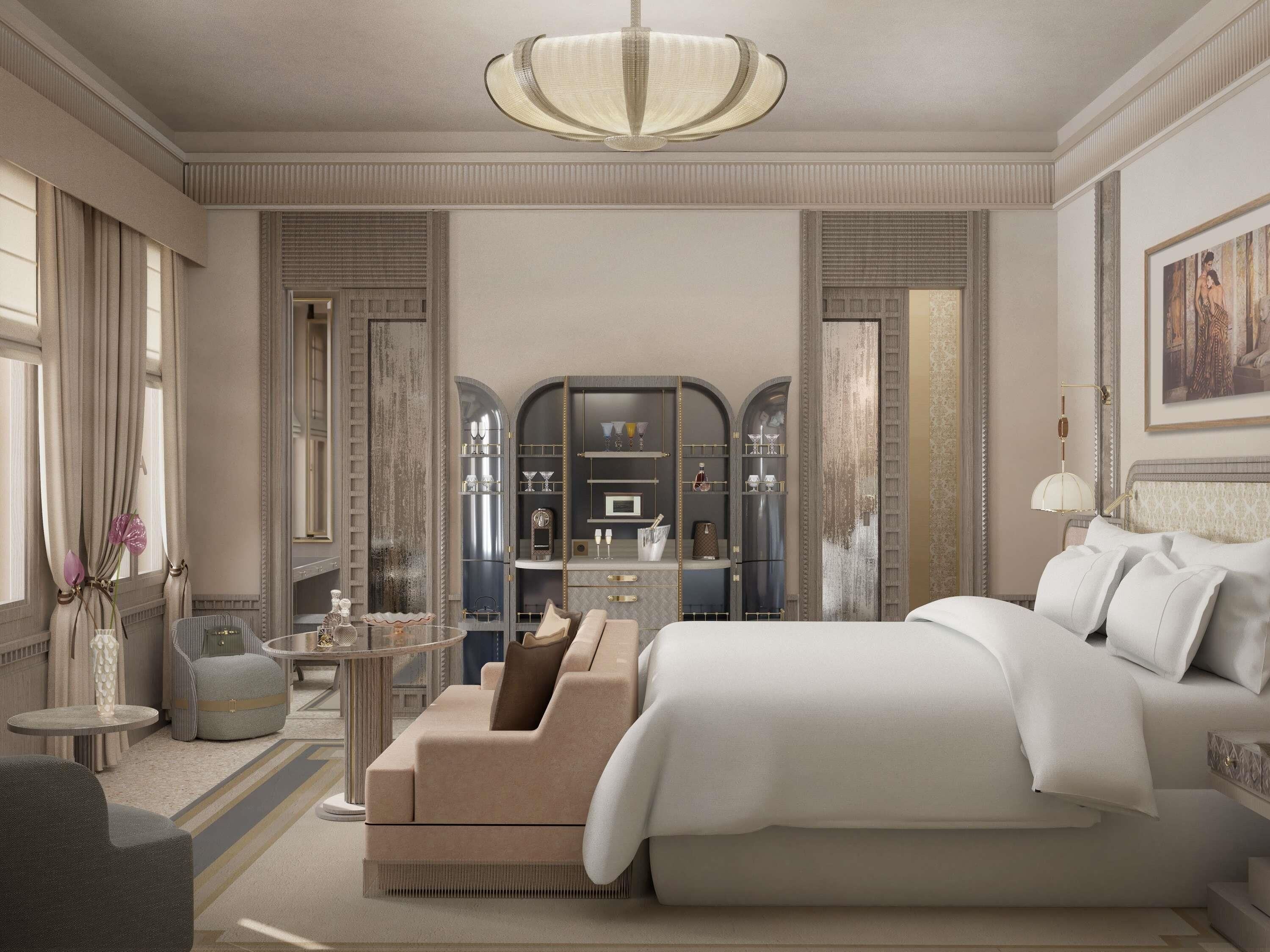 Deluxe Room, 1 King Bed | Minibar, in-room safe, soundproofing, iron/ironing board