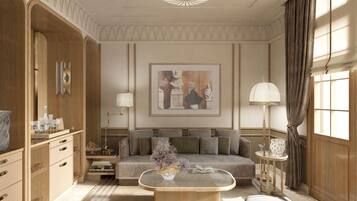 Minibar, caja de seguridad en la habitación y sistema de insonorización