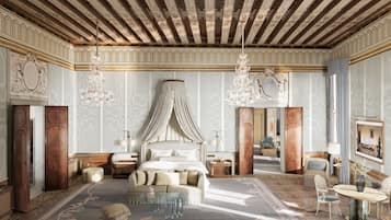 Minibar, safe på rommet, lydisolert og strykejern/-brett