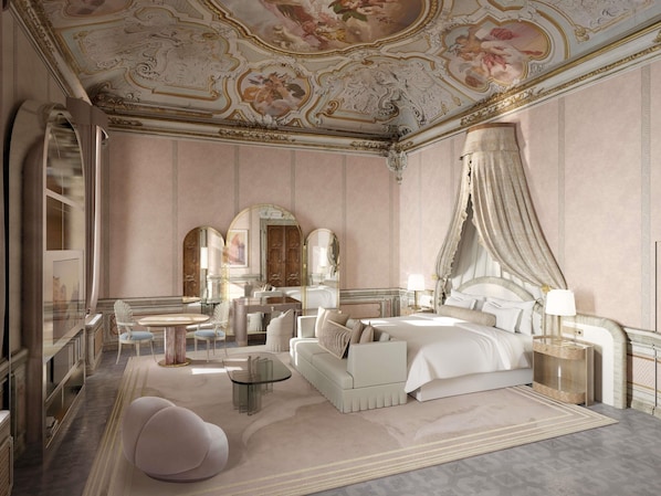 Suite, 1 Double Bed (Colori Persi)