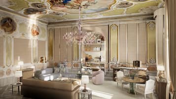 Suite, 1 Doppelbett (Teatro) | Minibar, Zimmersafe, schallisolierte Zimmer, Bügeleisen/Bügelbrett