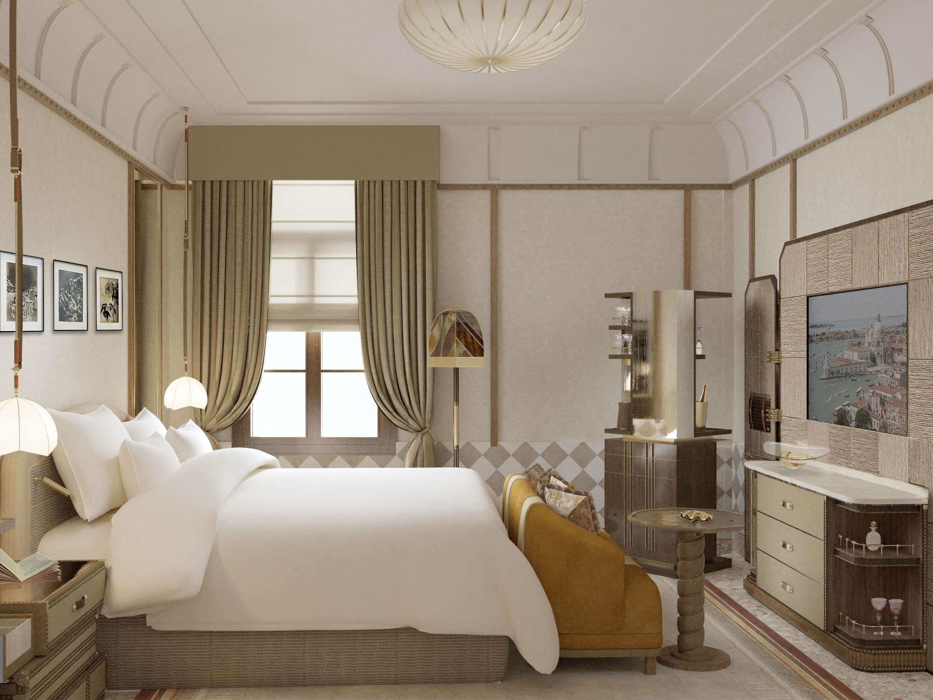 Kamar Superior, 1 Tempat Tidur King | Minibar, brankas, kedap suara, dan setrika/meja setrika