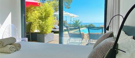 1 Schlafzimmer, BĂŒgeleisen/BĂŒgelbrett, Internetzugang, BettwĂ€sche