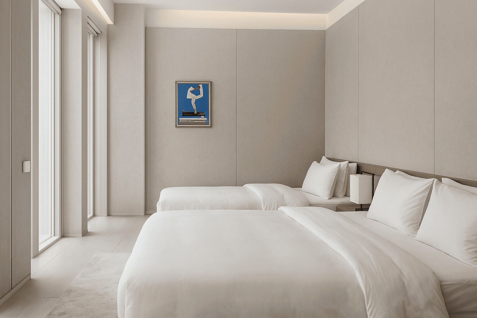 Deluxe Spa Family Twin Room | In-room safe