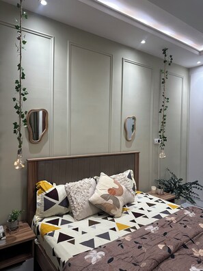 1 chambre, fer et planche à repasser, Wi-Fi gratuit, draps fournis