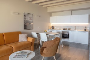 Apartment, Lake View | Living area