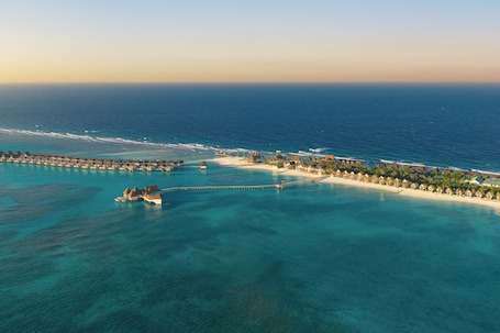 Front of property. Meyyafushi Maldives - Premium All Inclusive