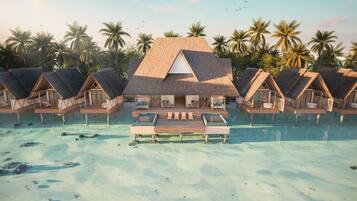 Sauna, steam room, 8 treatment rooms