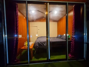 Basic Chalet, Balcony, Lake View | Living area - Pawna Lake Camping (Thakursai)