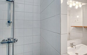 Douche, séchoir à cheveux