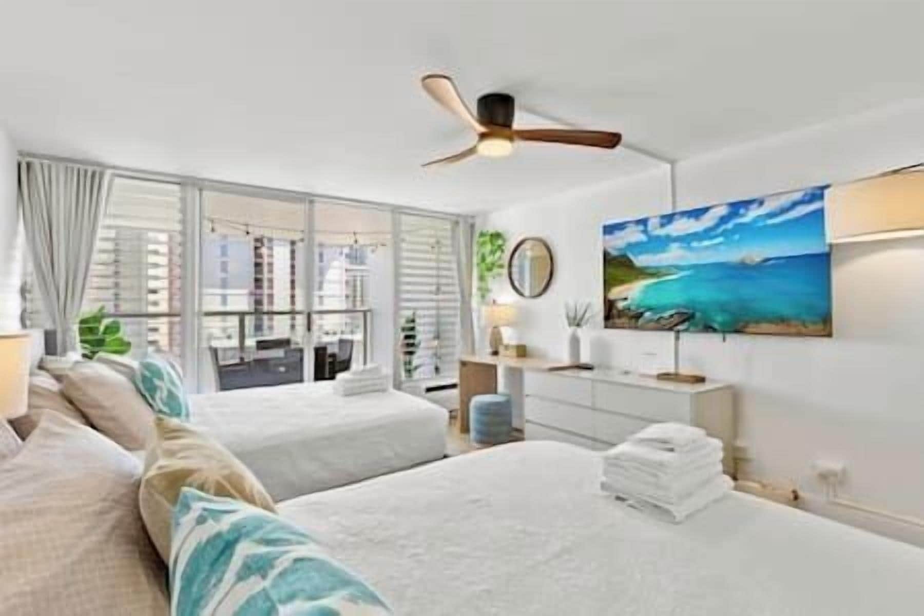 1 غرفة نوم وواي فاي مجانًا وملاءات أسرّة