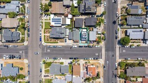 منظر من الجو على ارتفاع عالٍ