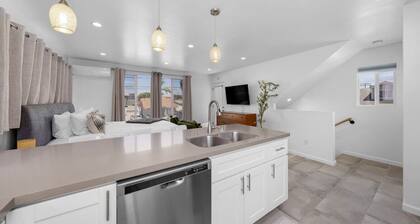 Modern Urban Escape w/ Rooftop & Walkable Fun