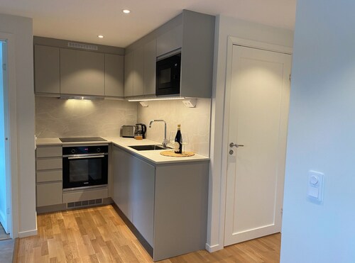 Newly renovated apartment with free parking