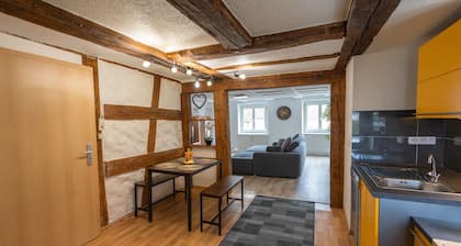 Apartment 'Alexandra' mit gemeinsamer Terrasse, Gemeinschaftsgarten und WLAN