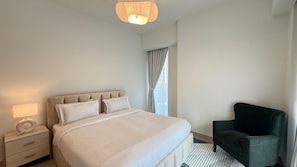 Standard Apartment, 2 Bedrooms | Desk, free WiFi, bed sheets