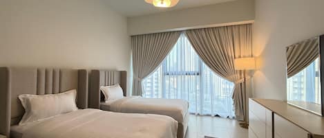 Departamento estándar, 2 habitaciones | Escritorio, wifi gratis y ropa de cama